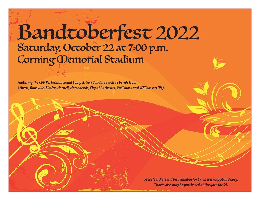 Bandtoberfest 2022 Corning Painted Post Area School District