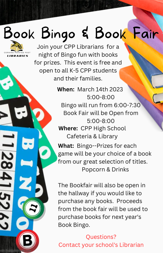 Book Bingo and Book Fair